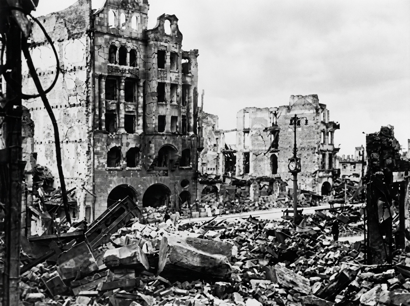 Pforzheim Trümmer 1945